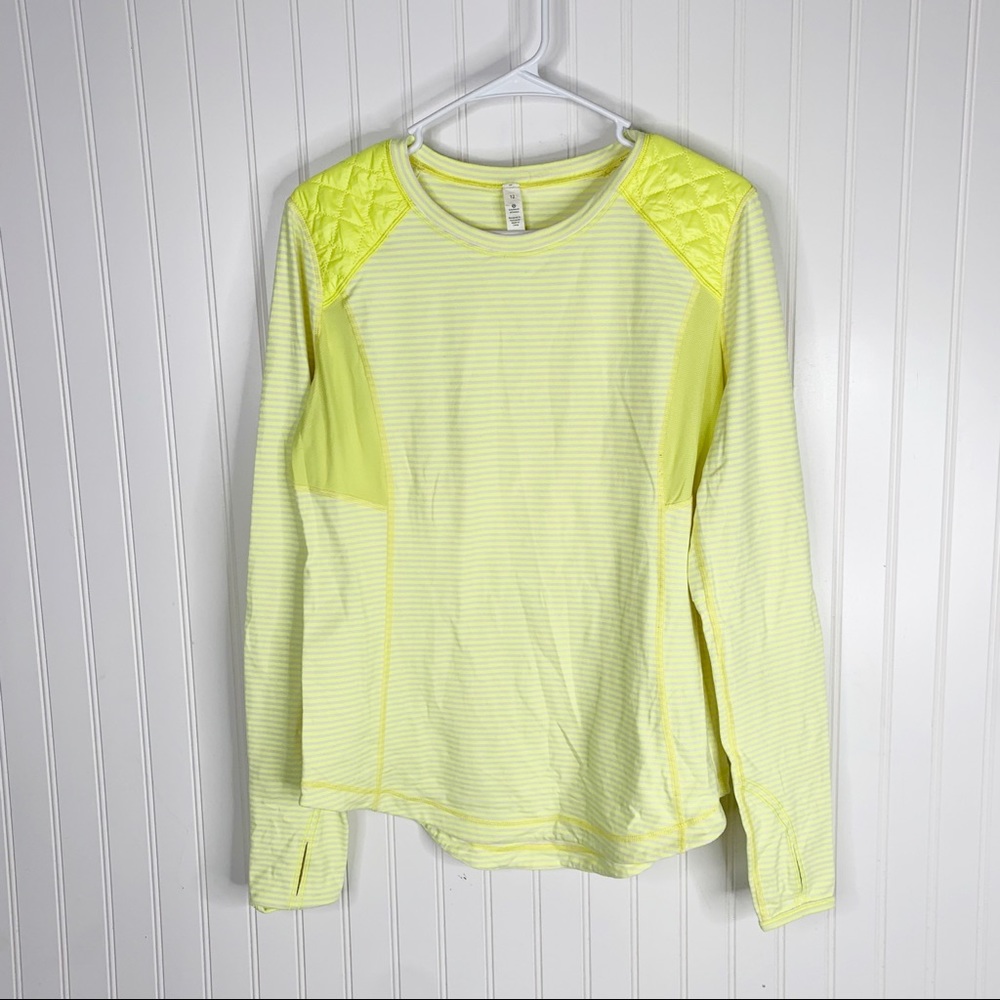 Lululemon Run: Ice Queen Long Sleeve Shirt Size 12